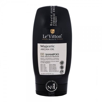 شامپو بدون سولفات لویتون LeVitton مدل بی بی BB حجم 250 میلی لیتر